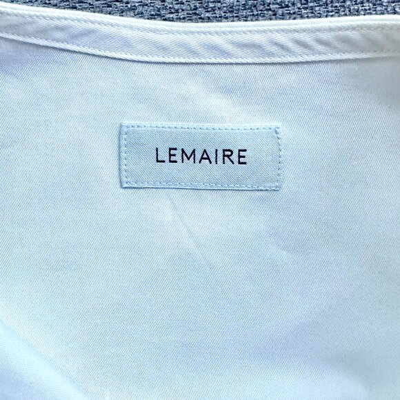 Lemaire Henley White T-Shirt - Picture 4 of 7